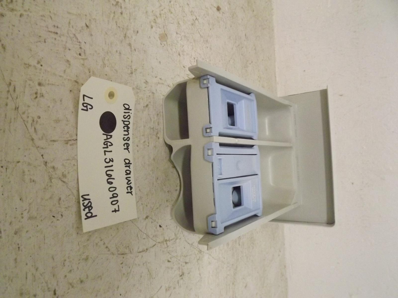 LG Washer AGL31660907 Dispenser Drawer Used LG Washer AGL31660907 Dispenser Drawer Used